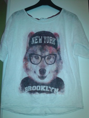 L'autre T-shirt Loup♡